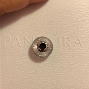 Pandora clear murano glass